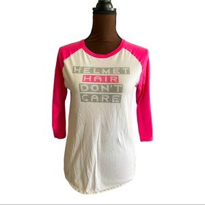 Adidas youth XL raglan softball shirt 3/4 sleeve